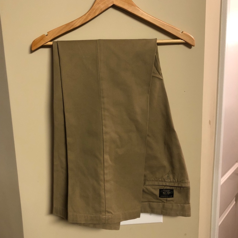 Banana Republic beige khakis